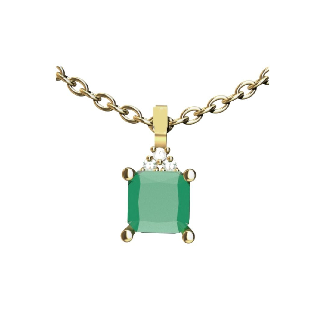 Girocollo Agata Verde