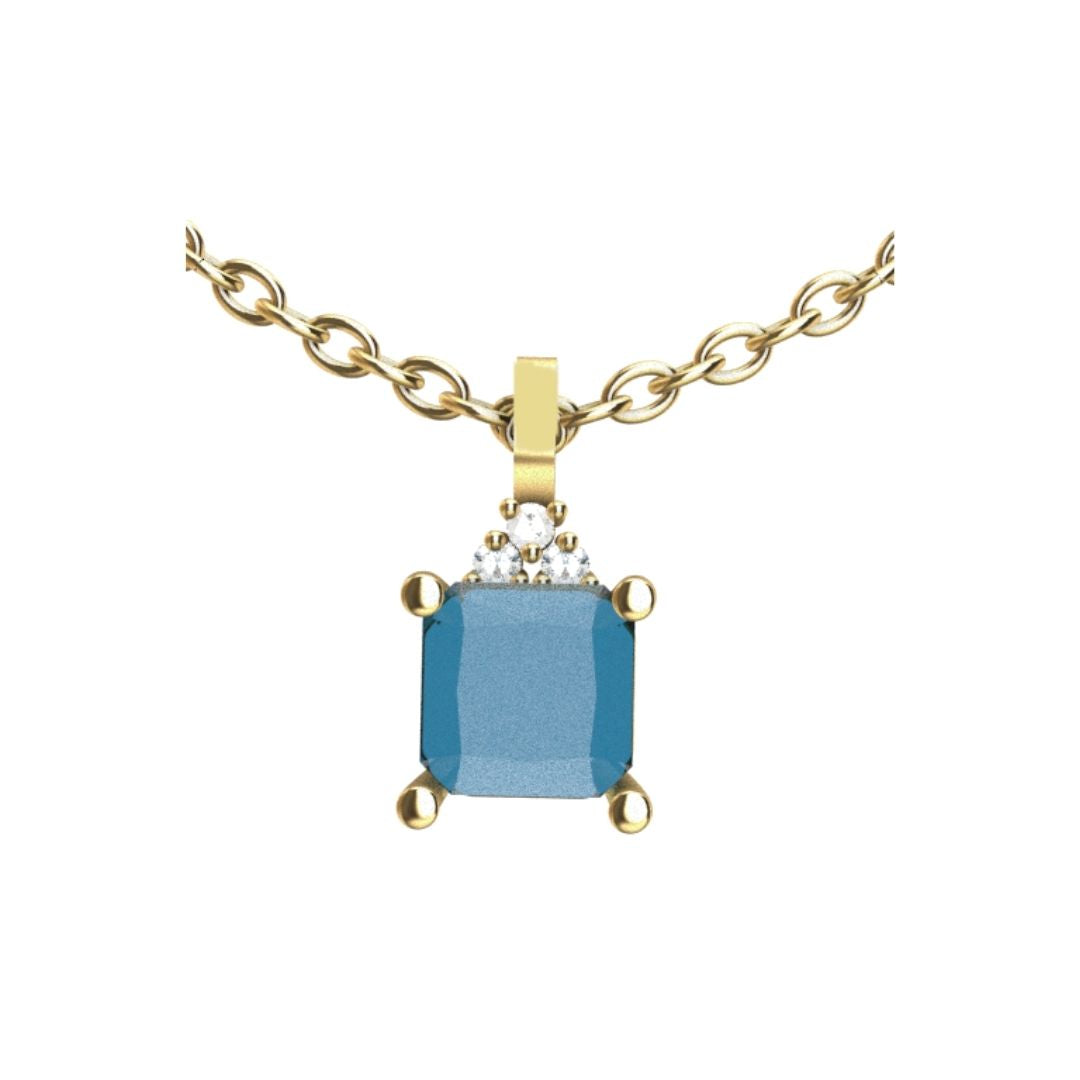 Girocollo Agata Azzurra