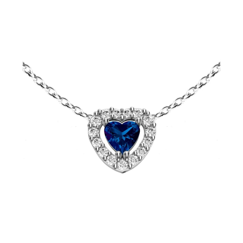 Girocollo Emotion con Tanzanite in Oro Bianco