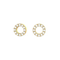 Orecchini Circle in Oro Giallo