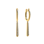 Orecchini Vanity con cerchietto