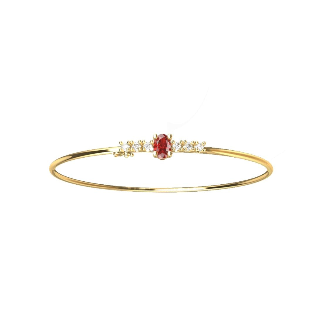 Bracciale Colors con Rubino