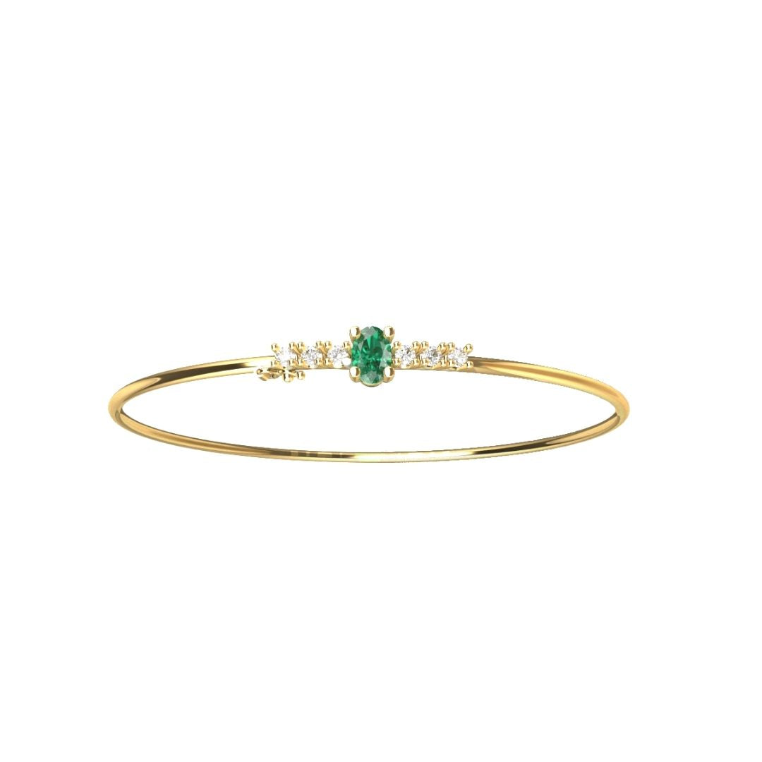 Bracciale Colors con Smeraldo