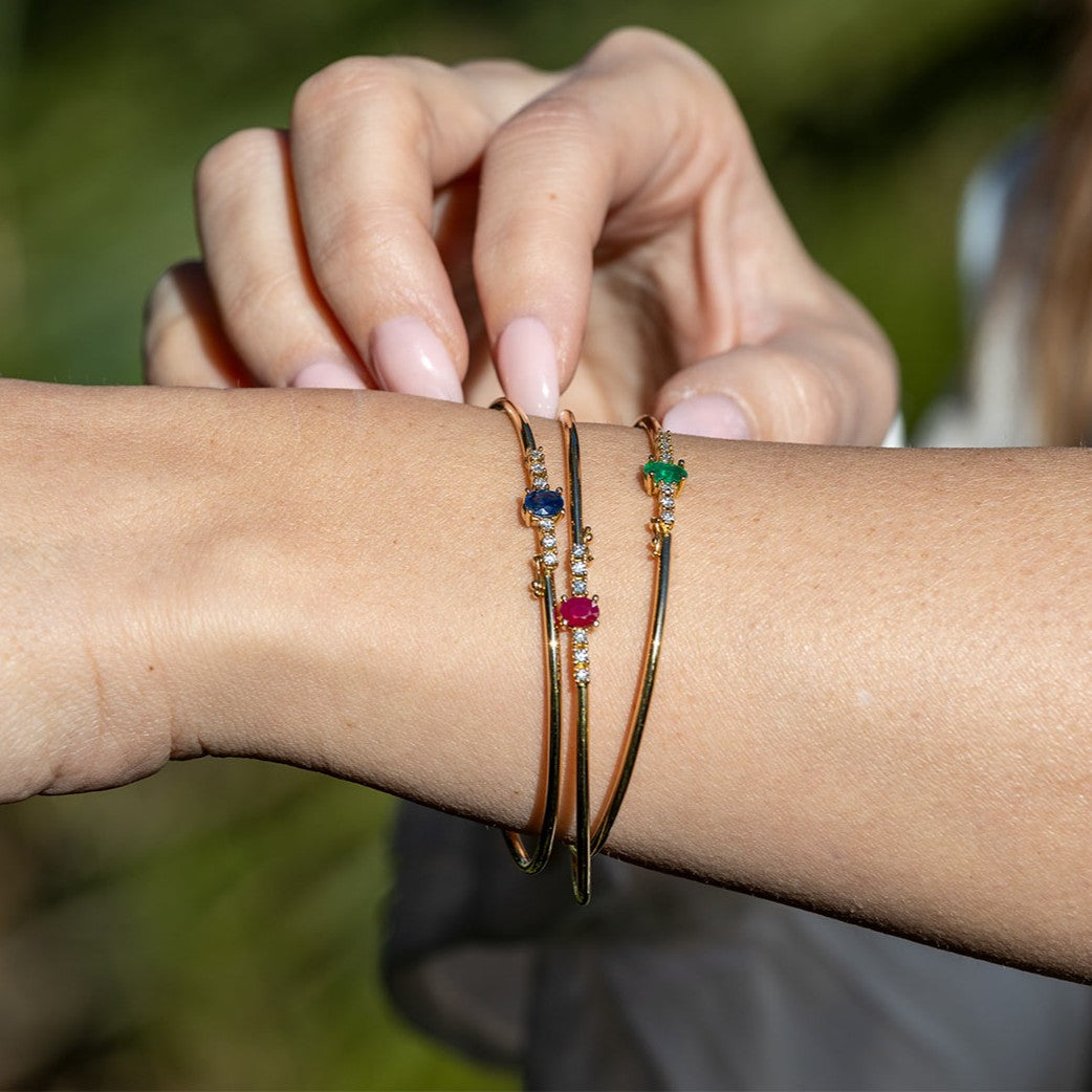 Bracciale Colors con Rubino